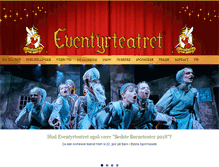Tablet Screenshot of eventyrteatret.dk